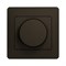 Светорегулятор поворотный 300Вт  GLOSSA  шоколад в сборе GSL000834 - фото 22000