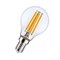 Лампа  шарик FILLED OSRAM FIL SCL P60     5W/840 230V CL  FIL E14  600lm  FS1  OSRAM 4058075212480 - фото 23422