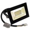 FL-LED Light-PAD   10W Plastic Black  4500К  850Лм 10Вт  AC220-240В 108x80x25мм   113г - Прожектор 610935 - фото 24147