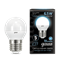 Лампа Gauss Шар 6.5W 550lm 4100K E27 LED 1/10/100 105102207 - фото 26431
