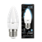 Лампа Gauss Свеча 9.5W 950lm 4100К E27 LED 1/10/100 103102210 - фото 26447
