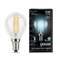 Лампа Gauss Filament Шар 5W 450lm 4100К Е14 LED 1/10/50 105801205 - фото 26491