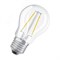 PARATHOM FIL PCL P15     1,5W/827 230V FR   E27  136lm  FS1  OSRAM - шарик FILLED OSRAM 4058075287945 - фото 27059