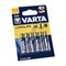 Батарейки VARTA LONGLIFE LR03 ААА BL6 (блистер 6шт) 4008496635306 - фото 30476
