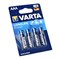 Батарейки VARTA LONGLIFE POWER LR03/ААА BL4 (блистер 4шт) 4008496559749 - фото 30577