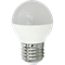 Лампа светодиодная Ecola globe   LED  8,0W G45  220V E27 2700K шар (композит) 78x45 K7GW80ELC - фото 30786