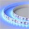 Лента RT 2-5000 12V Blue-8мм 2x (3528, 600 LED, LUX) 012330 - фото 31993
