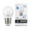 Лампа Gauss Elementary Шар 12W 950lm 6500K Е27 LED 1/10/100 53232 - фото 33673