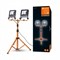 2 прожектор на стойке LEDV LED WORKLIGHT 2X50W 840 TRIPOD  4058075213999 - фото 34368