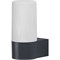 WI-FI SMART PIPE WALL DARK GREY RGBW 380lm 129x89x197mm  IP44 алюм.- уличн. БРА(цилиндр) свет-к LEDV 4058075564183 - фото 36880