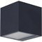 WI-FI SMART BRICK DARK GREY RGBW 550lm 85x85x85mm  IP44 - уличн. БРА(куб) светильник LEDV 4058075564367 - фото 36884