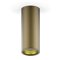 Светильник Gauss Overhead накл цил 12W 900lm 3000K 170-240V IP20 79*200мм кофе золото LED 1/30 HD002 - фото 37961