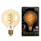 Лампа Gauss Filament G95 6W 360lm 2400К Е27 golden flexible LED 1/20 105802007 - фото 38030
