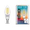 Лампа Gauss Smart Home Filament С35 4,5W 470lm 2000-6500К E14 изм.цвет.темп.+дим. LED 1/10/40 1250112 - фото 38076