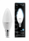 Лампа Gauss Свеча 6.5W 550lm 4100К E14 LED 1/10/100 103101207 - фото 38246