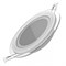 Светильник Gauss Glass круг 6W 450lm 3000K 220-240V IP20 монт ?70 100*35 с дек стеклом LED 1/40 947111106 - фото 38560