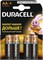 Батарейки Duracell Basic LR06 АА пальчиковые BL4 (блистер 4шт) 5000734 - фото 38846