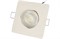 Светильник Gauss Downlight квадрат 6W 520lm 4000K 100-265V IP20 монтаж ?65 90*56мм белый LED 1/40 948411206 - фото 40279