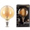 Лампа Gauss Filament G200 8W 780lm 2400К Е27 golden LED 1/6 153802008 - фото 40597