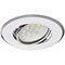 Ecola MR16 DH09 GU5.3 Светильник встр. поворотный плоский (скрытый крепеж лампы) Хром 25x90 (кd74) FC1603EFS-1 - фото 40947