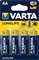 Батарейки VARTA LONGLIFE LR06 AA BL4 (блистер 4шт) 4008496525157 - фото 41192