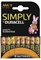 Батарейки Duracell Simply LR03 ААА мизинчиковые 8PCS (блистер 8шт) 5000394002463 - фото 41404