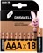 Батарейки Duracell Basic LR03 ААА мизинчиковые 18BL (блистер 18шт) 5000394107557 - фото 41432