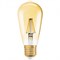 Лампа Vintage 1906 LED CL Edison  DIM  FIL GOLD 55  7,5W/825 E27 140x64мм - капля OSRAM 4052899972360 - фото 42848