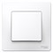 BLANCA скрытой установки одноклавишный выключатель (cх.1), 10A, 250B, белый BLNVS010101 - фото 42899