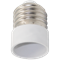 Ecola base Переходник с цоколя E27 на E14 Белый A7T14WEAY - фото 45337