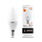Лампа Gauss Elementary Свеча 6W 420lm 3000K Е14 LED 1/10/100 33116 - фото 45805