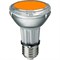 Лампа BLV    HIT-PAR 20 35W  or  E27 35W 95V 0,5 A   8500cd  6000h   u360  оранжевая -  цветная 132250 - фото 49363