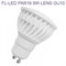 Лампа FL-LED PAR16 9W LENS GU10 2700K 63x50мм (220V - 240V, 810lm) -   (S320) АКЦИЯ!!! S320 - фото 51657