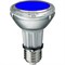 Лампа BLV    HIT-PAR 20 35W  bl  E27 35W 95V 0,5 A     750cd   6000h   u360  синяя -  цветная 132210 - фото 52987