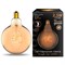 Лампа Gauss Filament G125 2,5W 200lm 2000К Е27 golden OK LED 1/20 176802003 - фото 56482