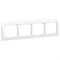 Рамка Galea Life 4 поста гор. бел. 771004 - фото 57159