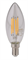 Лампочка свеча филамент OSRAM FIL LSCL B75 6W/827 230V CL E14  850 lm, светодиодная 4058075217805 - фото 60147