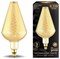 Лампа Gauss Filament Vase 8.5W 660lm 2000К Е27 golden flexible LED 1/2 180802105 - фото 60779