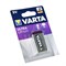 Батарейки VARTA ULTRA LITHIUM 9V BL1 Крона - (блистер 1шт) 4008496675265 - фото 61513