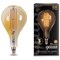 Лампа Gauss Filament А160 8W 780lm 2400К Е27 golden straight LED 1/6 149802008 - фото 61623
