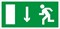 Указатель двери левосторонний (210х105) LUNA/MARS пиктограмма 2501002320 - фото 62066