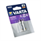 Батарейки VARTA ULTRA LITHIUM FR03 ААА BL2 (блистер 2шт) 4008496680399 - фото 67602