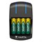 Зарядное устройство VARTA Plug Charger + 4 аккумуляторных батарейки АА 2100 мАч 4008496850723 - фото 68083