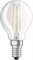Лампа  шарик FILLED OSRAM PARATHOM FIL PCL P25     2,5W/827 230V CL   E14  250lm  FS1  OSRAM 4058075287969 - фото 68136