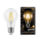 Лампа Gauss Filament А60 8W 740lm 3000К Е27 LED 1/10/40 102802108 - фото 68455