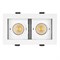 Светильник CL-KARDAN-S180x102-2x9W Warm (WH, 38 deg) (Arlight, IP20 Металл, 3 года) 024127 - фото 69057