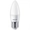 Свеча ESS LEDCandle 6.5-75W E27 840 B38 FR 650lm - лампа   PHILIPS 871869681705600 - фото 69137