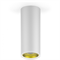 Светильник Gauss Overhead накл цил 12W 900lm 3000K 170-240V IP20 79*200мм белый золото LED 1/30 HD012 - фото 69270