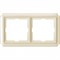 Merten Рамка 2 поста, ANTIK, цвет бежевый MTN483244 - фото 70187