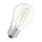 НЕТ! LED PCL P40DIM     5W/827 230V CL    FIL E27   470lm  FS1  OSRAM - шарик прозр FILLED OSRAM 4058075101456 - фото 70798